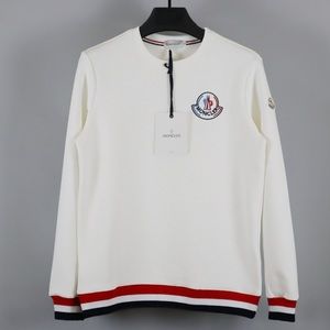 Moncler Men’s Logo Patch Crewneck Sweatshirt XL